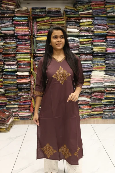 Rangoli Block Print Kurti